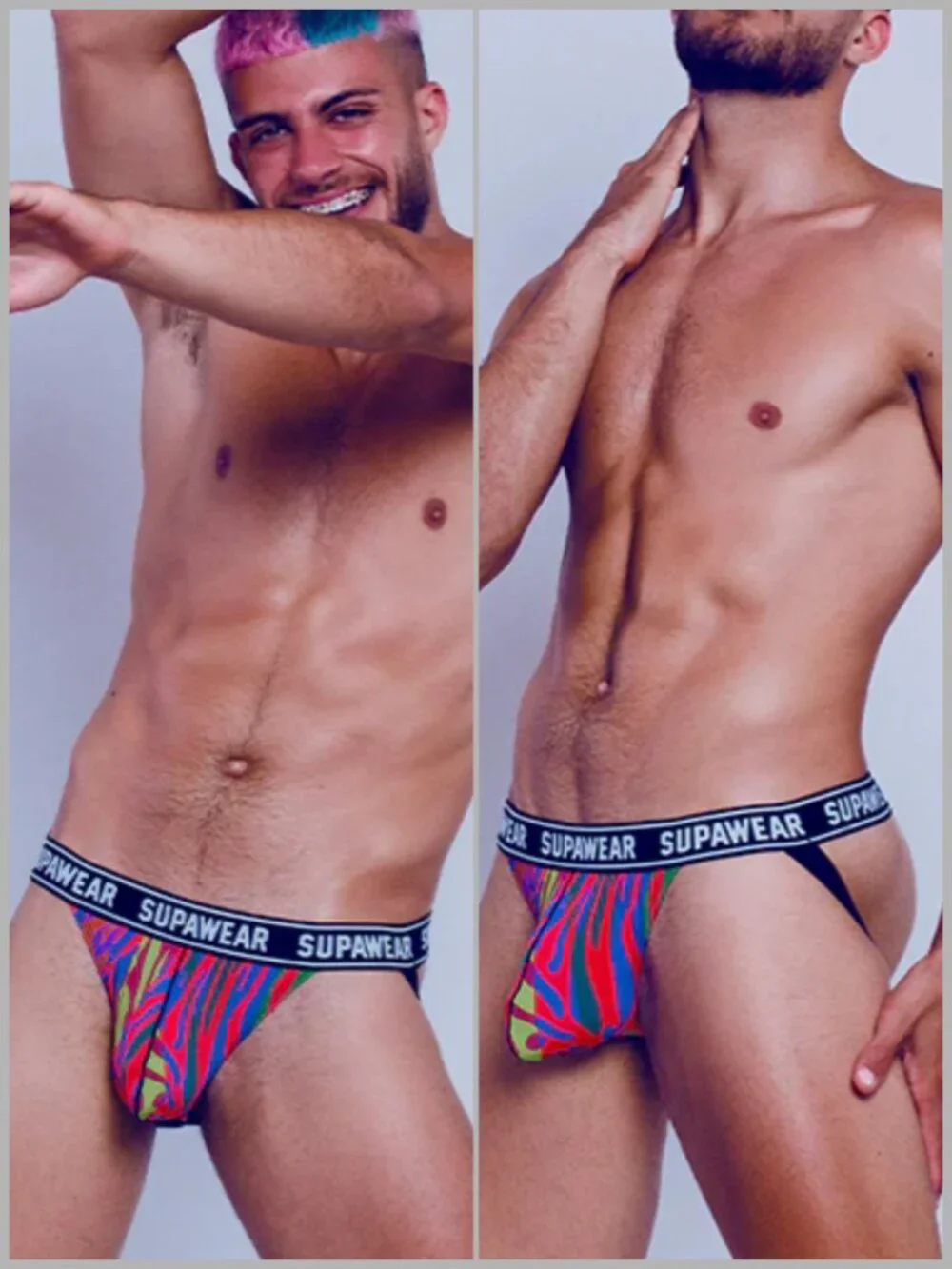 Supawear - POW Jockstrap - Crimson Beast (Multi) (M)